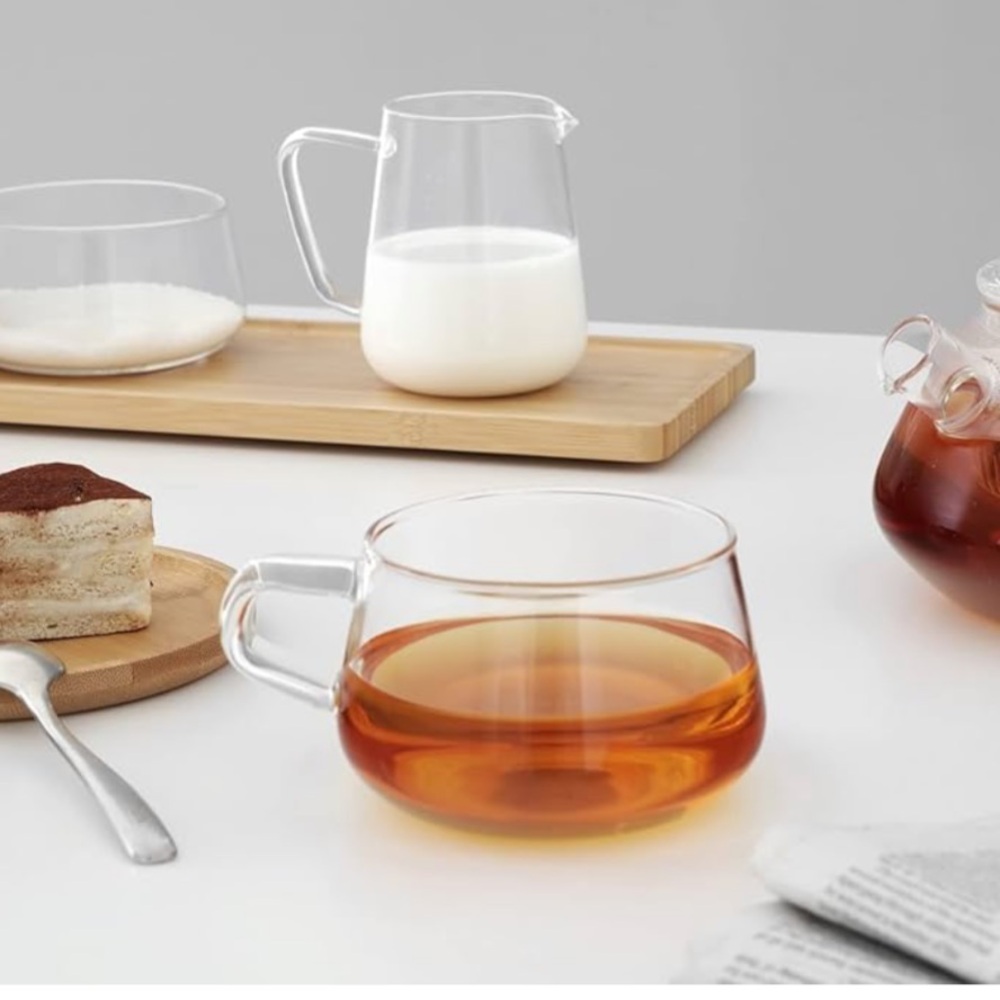 VIVA Glass Tea Cups x 3